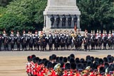 during Trooping the Colour {iptcyear4}, The Queen's Birthday Parade at Horse Guards Parade, Westminster, London, 9 June 2018, 11:43.