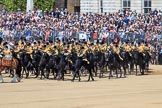during Trooping the Colour {iptcyear4}, The Queen's Birthday Parade at Horse Guards Parade, Westminster, London, 9 June 2018, 11:55.
