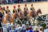 during Trooping the Colour {iptcyear4}, The Queen's Birthday Parade at Horse Guards Parade, Westminster, London, 9 June 2018, 11:57.