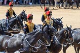 during Trooping the Colour {iptcyear4}, The Queen's Birthday Parade at Horse Guards Parade, Westminster, London, 9 June 2018, 11:57.