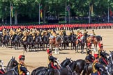 during Trooping the Colour {iptcyear4}, The Queen's Birthday Parade at Horse Guards Parade, Westminster, London, 9 June 2018, 11:58.