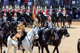during Trooping the Colour {iptcyear4}, The Queen's Birthday Parade at Horse Guards Parade, Westminster, London, 9 June 2018, 11:58.