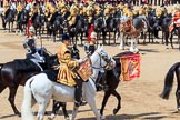 during Trooping the Colour {iptcyear4}, The Queen's Birthday Parade at Horse Guards Parade, Westminster, London, 9 June 2018, 11:58.
