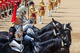 during Trooping the Colour {iptcyear4}, The Queen's Birthday Parade at Horse Guards Parade, Westminster, London, 9 June 2018, 11:59.