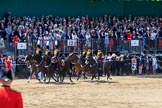 during Trooping the Colour {iptcyear4}, The Queen's Birthday Parade at Horse Guards Parade, Westminster, London, 9 June 2018, 12:01.
