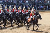 during Trooping the Colour {iptcyear4}, The Queen's Birthday Parade at Horse Guards Parade, Westminster, London, 9 June 2018, 12:03.