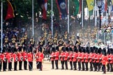during Trooping the Colour {iptcyear4}, The Queen's Birthday Parade at Horse Guards Parade, Westminster, London, 9 June 2018, 12:03.