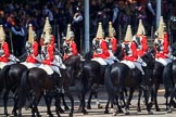 during Trooping the Colour {iptcyear4}, The Queen's Birthday Parade at Horse Guards Parade, Westminster, London, 9 June 2018, 12:11.