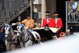 during Trooping the Colour {iptcyear4}, The Queen's Birthday Parade at Horse Guards Parade, Westminster, London, 9 June 2018, 12:12.