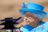 during Trooping the Colour {iptcyear4}, The Queen's Birthday Parade at Horse Guards Parade, Westminster, London, 9 June 2018, 12:15.