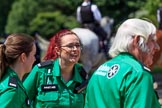 during Trooping the Colour {iptcyear4}, The Queen's Birthday Parade at Horse Guards Parade, Westminster, London, 9 June 2018, 12:53.
