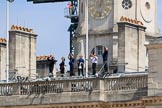 during Trooping the Colour {iptcyear4}, The Queen's Birthday Parade at Horse Guards Parade, Westminster, London, 9 June 2018, 13:00.