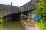 BCN Marathon Challenge 2014: Bridge 104 at Garrison Locks on the Grand Union Canal. Two bridges in one - the older brick structure on the left, and the newer concrete bridge built right through it.
Birmingham Canal Navigation,


United Kingdom,
on 24 May 2014 at 09:02, image #81
