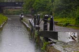 BCN Marathon Challenge 2014: Warwick Bar stop lock on the Grand Union (Warwick & Birmingham Junction Canal) close to Digbeth Junction. The water lecel could be higher or lower on either side of the two once separate systems, so the stop lock works both ways..
Birmingham Canal Navigation,


United Kingdom,
on 24 May 2014 at 09:30, image #93