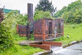 BCN Marathon Challenge 2014: Remains of a canalside building close to  Salford Junction on the Tame Valley Canal. Is it the pumping station?.
Birmingham Canal Navigation,


United Kingdom,
on 24 May 2014 at 12:09, image #113