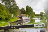 BCN Marathon Challenge 2014: The top of the Riders Green flight on the Walsall Canal at Riders Green Junction, with the Wednesbury Old Canal/Ridgacre Branch on the left..
Birmingham Canal Navigation,


United Kingdom,
on 24 May 2014 at 17:11, image #164