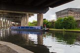 BCN Marathon Challenge 2014: Felonious Mongoose turning right at Spon Lane Junction on the Old Main Line after leaving Spon Lane Top Lock.
Birmingham Canal Navigation,


United Kingdom,
on 24 May 2014 at 18:07, image #172