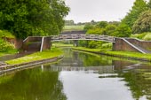 BCN Marathon Challenge 2014: Toll End Works rowing brige over the Dudley No 1 Canal at Windmill End Junction, with Netherton Tunnel ahead.
Birmingham Canal Navigation,


United Kingdom,
on 25 May 2014 at 06:36, image #202