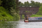 BCN Marathon Challenge 2014: Felonious Mongoose in the pond between Parkhead Locks 1 and 2, with the Grazebrook Arm ahead.
Birmingham Canal Navigation,


United Kingdom,
on 25 May 2014 at 07:56, image #219