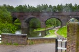 BCN Marathon Challenge 2014: Parkhead Lock No 3 below the railway viaduct, seen from Parkhead Lock No 2.
Birmingham Canal Navigation,


United Kingdom,
on 25 May 2014 at 07:58, image #223