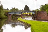 BCN Marathon Challenge 2014: Railway- and road bridge on the Dudley No 2 Canal close to Gosty Hill Tunnel, with the adjacent Station Road almost at canal level.
Birmingham Canal Navigation,


United Kingdom,
on 25 May 2014 at 11:18, image #230