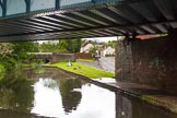 BCN Marathon Challenge 2014: Railway- and road bridge on the Dudley No 2 Canal close to Gosty Hill Tunnel, with the adjacent Station Road almost at canal level.
Birmingham Canal Navigation,


United Kingdom,
on 25 May 2014 at 11:19, image #231