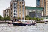 TOW River Thames Barge Driving Race 2014.
River Thames between Greenwich and Westminster,
London,

United Kingdom,
on 28 June 2014 at 12:56, image #168
