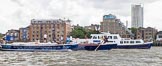 TOW River Thames Barge Driving Race 2014.
River Thames between Greenwich and Westminster,
London,

United Kingdom,
on 28 June 2014 at 13:14, image #210