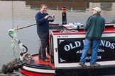 BCN 24h Marathon Challenge 2015: Opening the envelope with the challenges for the event on board of narrowboat "Old Friends" at Old Turn Junction.
Birmingham Canal Navigations,



on 23 May 2015 at 07:57, image #1