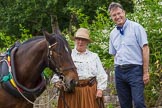 : CRT's Richard Parry and Horseboat Association's Sue Day with boat horse Bilbo.




on 03 July 2015 at 17:20, image #78