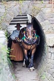 : Sue Day (Horseboating Society) with horse Bilbo walking through the horse tunnel of Marple lock 13..




on 03 July 2015 at 17:42, image #83