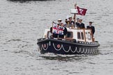 Thames Diamond Jubilee Pageant: VIPS-Trinity House No.1.Boast (V61)..
River Thames seen from Battersea Bridge,
London,

United Kingdom,
on 03 June 2012 at 14:55, image #159