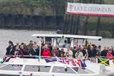 Thames Diamond Jubilee Pageant: VIPS-Sarpedon (H87)..
River Thames seen from Battersea Bridge,
London,

United Kingdom,
on 03 June 2012 at 15:05, image #218