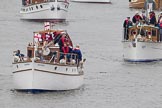 Thames Diamond Jubilee Pageant: DUNKIRK LITTLE SHIPS-Janthea (H3) and Riis 1 Hertfordshire (H7)..
River Thames seen from Battersea Bridge,
London,

United Kingdom,
on 03 June 2012 at 15:10, image #257