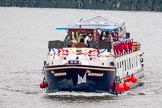 Thames Diamond Jubilee Pageant: NEW WATER MUSIC- Georgian (R61)..
River Thames seen from Battersea Bridge,
London,

United Kingdom,
on 03 June 2012 at 15:48, image #436