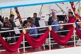 Thames Diamond Jubilee Pageant: NEW WATER MUSIC- Georgian (R61)..
River Thames seen from Battersea Bridge,
London,

United Kingdom,
on 03 June 2012 at 15:49, image #438