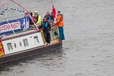 Thames Diamond Jubilee Pageant: NARROW BOATS-Beatty (Merseyside) (H83)..
River Thames seen from Battersea Bridge,
London,

United Kingdom,
on 03 June 2012 at 15:56, image #469