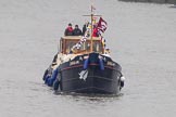 Thames Diamond Jubilee Pageant: BARGES-Jabulani (R118)..
River Thames seen from Battersea Bridge,
London,

United Kingdom,
on 03 June 2012 at 16:01, image #497