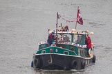 Thames Diamond Jubilee Pageant: BARGES-Lady Phantasie (R115)..
River Thames seen from Battersea Bridge,
London,

United Kingdom,
on 03 June 2012 at 16:02, image #504