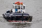 Thames Diamond Jubilee Pageant: PAGEANT WORK BOATS-Dancha (W46)..
River Thames seen from Battersea Bridge,
London,

United Kingdom,
on 03 June 2012 at 16:05, image #513