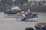 Thames Diamond Jubilee Pageant: PASSENGER BOATS- Yarmouth Belle (C7) and Old London (C9)..
River Thames seen from Battersea Bridge,
London,

United Kingdom,
on 03 June 2012 at 16:06, image #522