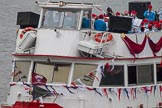 Thames Diamond Jubilee Pageant: THE MAYOR'S JUBILEE BAND-Westminister (C1)..
River Thames seen from Battersea Bridge,
London,

United Kingdom,
on 03 June 2012 at 16:07, image #525