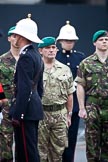 The Lord Mayor's Show 2011: The Guard of Honour, Royal Marines Reserve, City of London..
Opposite Mansion House, City of London,
London,
-,
United Kingdom,
on 12 November 2011 at 10:56, image #61