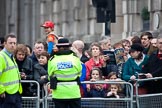 The Lord Mayor's Show 2011: Spectators watching the event from Threadneedle Street..
Opposite Mansion House, City of London,
London,
-,
United Kingdom,
on 12 November 2011 at 10:58, image #62