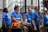 The Lord Mayor's Show 2011: 256 Field Hospital RAMC (V), the 256 (City of London) Field Hospital (Volunteers) is the City's major Terretorial Army medical unit..
Opposite Mansion House, City of London,
London,
-,
United Kingdom,
on 12 November 2011 at 11:28, image #306