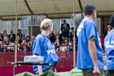 The Lord Mayor's Show 2011: The Balcony in front of Mansion House, seen through the float of 256 Field Hospital RAMC (V)..
Opposite Mansion House, City of London,
London,
-,
United Kingdom,
on 12 November 2011 at 11:29, image #307