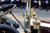 The Lord Mayor's Show 2011: Detail of the 1905 Renault, registration AA1, from the Automobile Association (http://www.theaa.com/)..
Opposite Mansion House, City of London,
London,
-,
United Kingdom,
on 12 November 2011 at 11:34, image #351