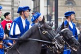 The Lord Mayor's Show 2011: The Guilds of Zurich. Each of the guilds has groups of re-enactors of medieval events..
Opposite Mansion House, City of London,
London,
-,
United Kingdom,
on 12 November 2011 at 11:39, image #396