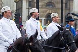 The Lord Mayor's Show 2011: The Guilds of Zurich. Here the Guild of the bakers, the 'Zunft zum Weggen'..
Opposite Mansion House, City of London,
London,
-,
United Kingdom,
on 12 November 2011 at 11:39, image #402