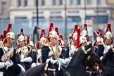 The Lord Mayor's Show 2011: The Blues and Royals, Mounted Squadron, Household Regiment,  the escort to the new Lord mayor..
Opposite Mansion House, City of London,
London,
-,
United Kingdom,
on 12 November 2011 at 12:16, image #753